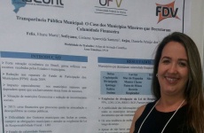 Coordenadora do Curso de Administração participa de Congresso Nacional.