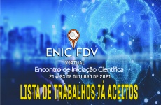 Lista de trabalhos já aceitos ENIC 2021