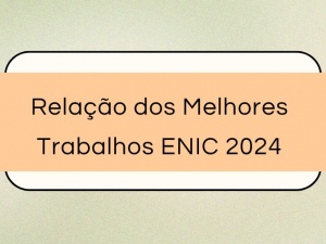 MELHORES TRABALHOS DO ENIC FDV 2024