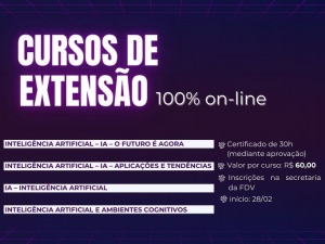 PROJETO EXTENSIONISTA EM INTELIGÊNCIA ARTIFICIAL DA FDV