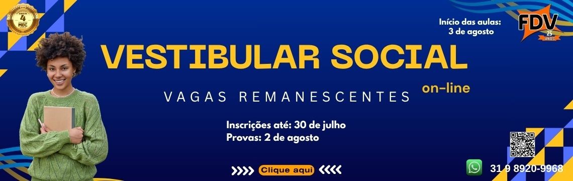 Vestibular Social Vagas Remanescente